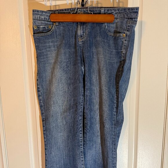 VGUC American Eagle Hipster Jeans Size 10 - Picture 1 of 2